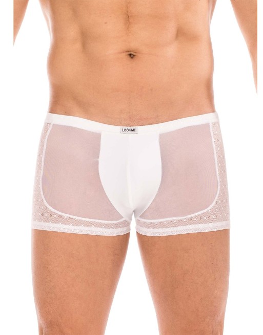 Boxer blanc Midnight - LM2103-67WHT