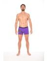 Boxer violet  filet et corde - LM2004-67PUR