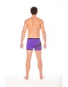 Boxer violet  filet et corde - LM2004-67PUR