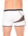 Boxer blanc filet et corde - LM2004-67WHT