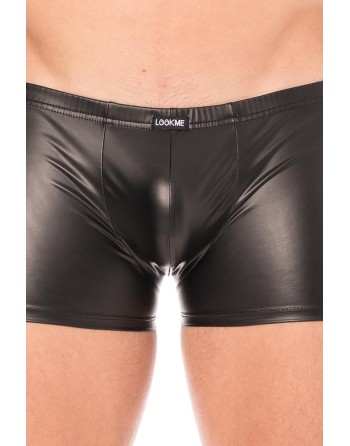 Boxer simili cuir - LM2008-67BLK