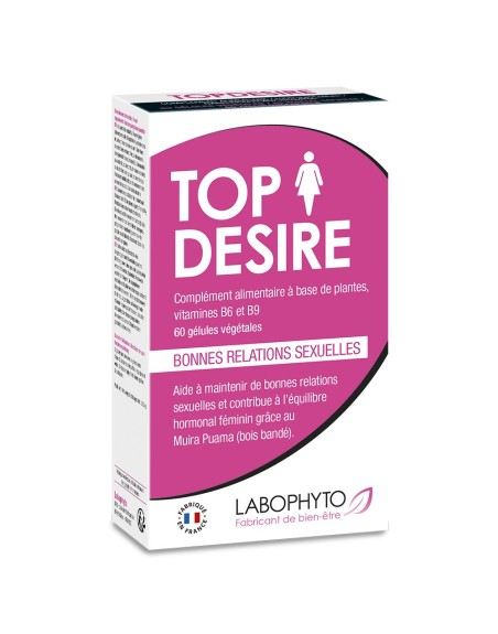 Top Desire Libido femme désir sexuel 60 gélules - LAB11