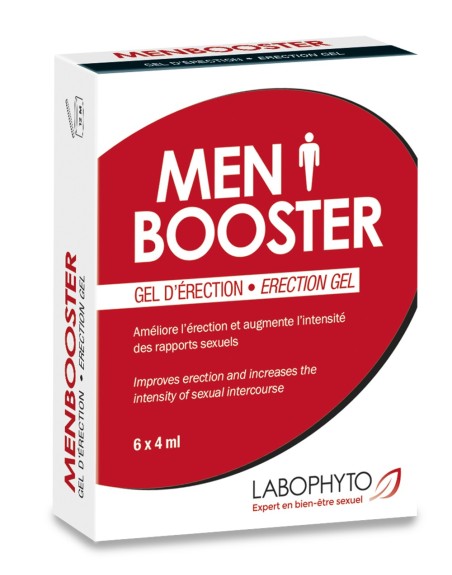 Men Booster gel stimulant d'érection 6 sachets - LAB29