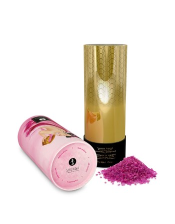 Sel de bain moussant - Cristaux d'orient - Aphrodisia rose